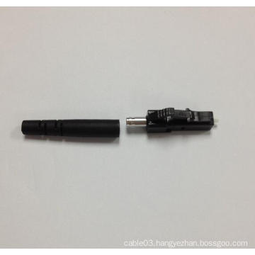 LC/PC Multimode Black 2.0/3.0mm Fiber Optic Connector